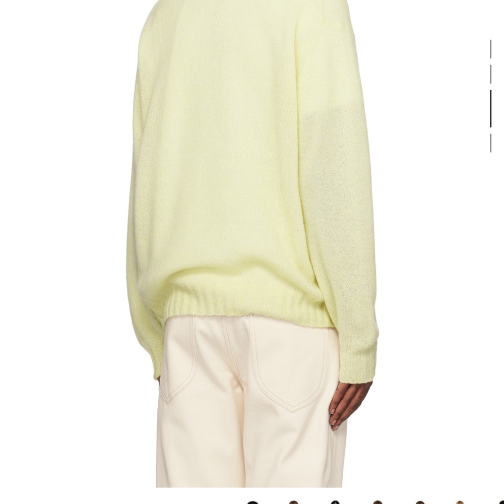 Auralee Light Yellow Sweater! Size 3